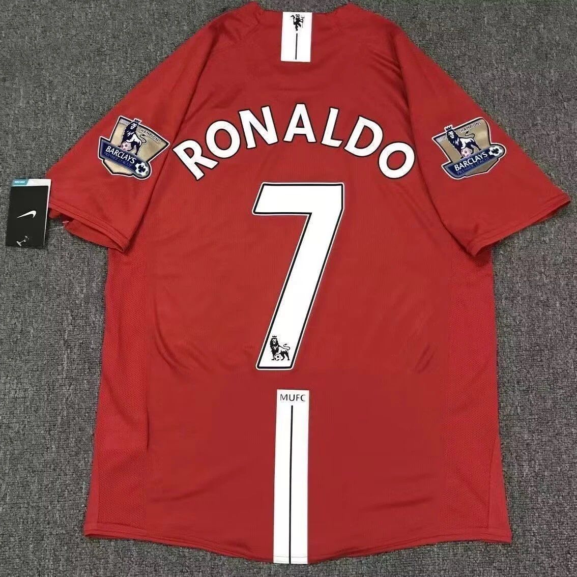 Nike Manchester United Cristiano Ronaldo #7 Jersey Red