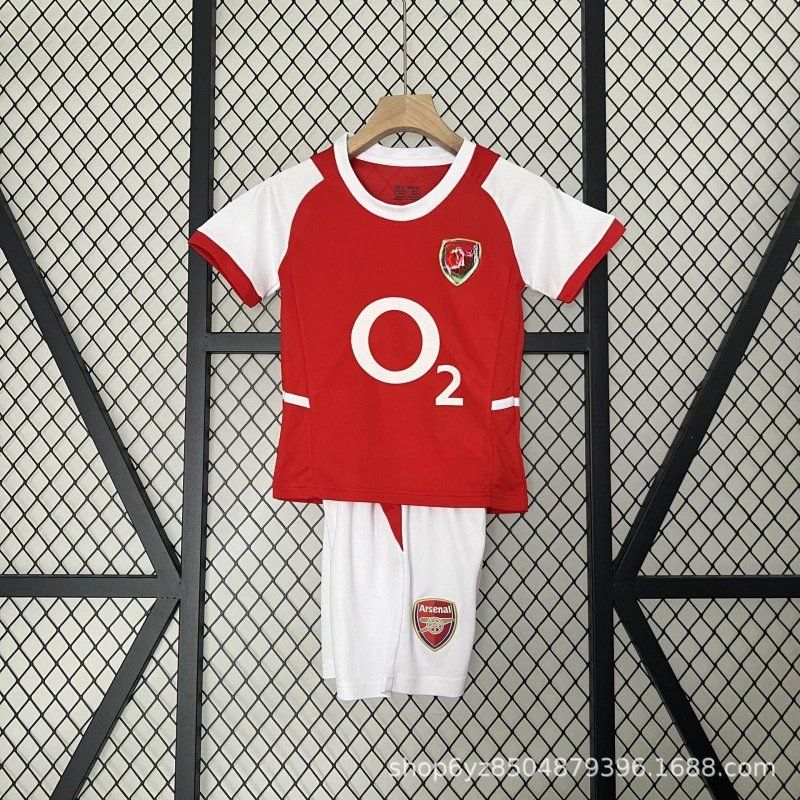 Arsenal Kids Football Jersey Set Red/White