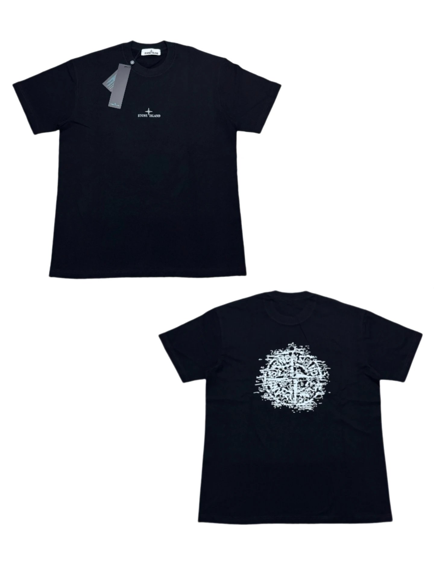 stone island graphic tee black T-Shirt
