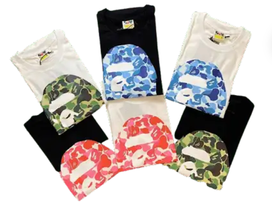 BAPE Camo T-shirt – Multiple Colors – T-Shirts