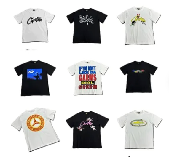 Graphic T-Shirts Collection – White, Black – T-Shirts