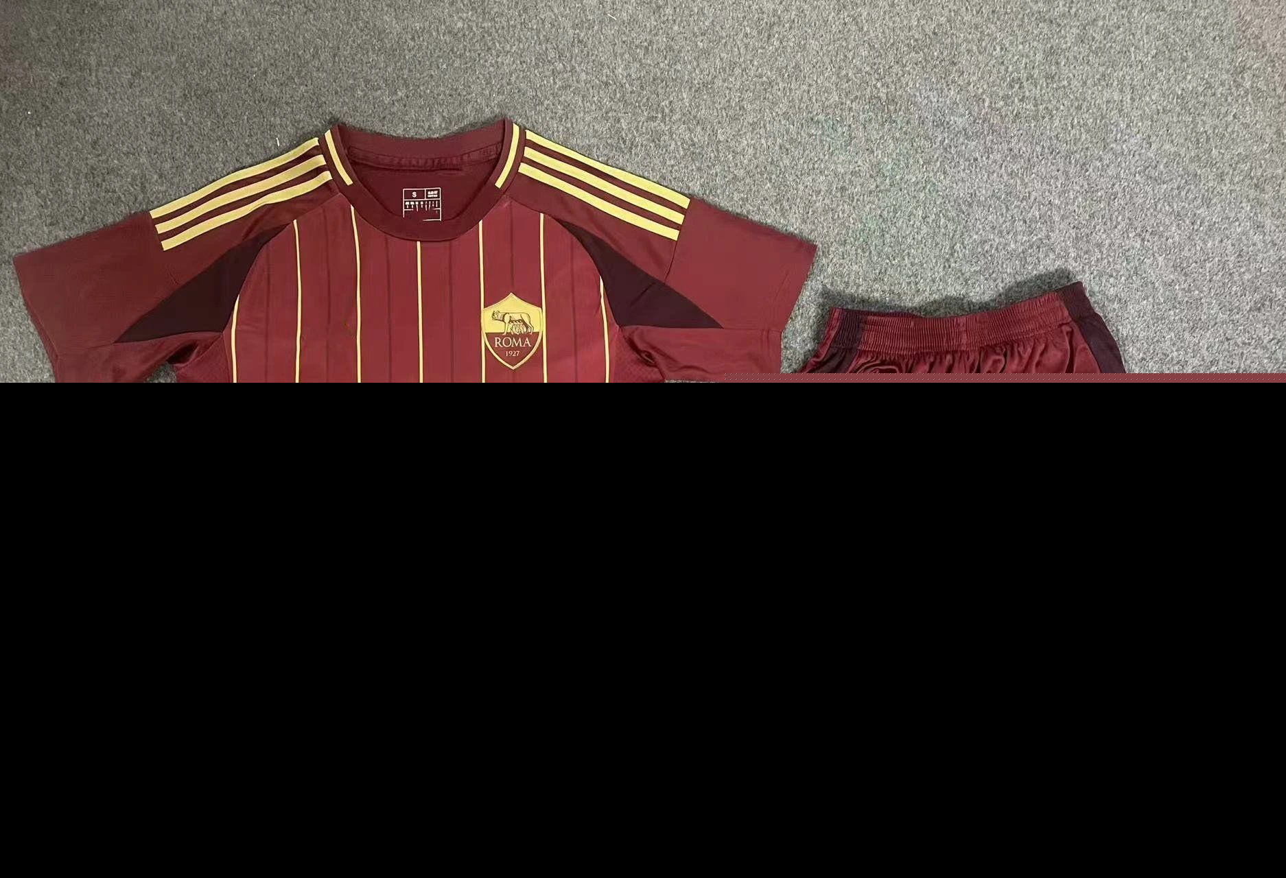 Adidas AS Roma 2023/24 Home Kit Red