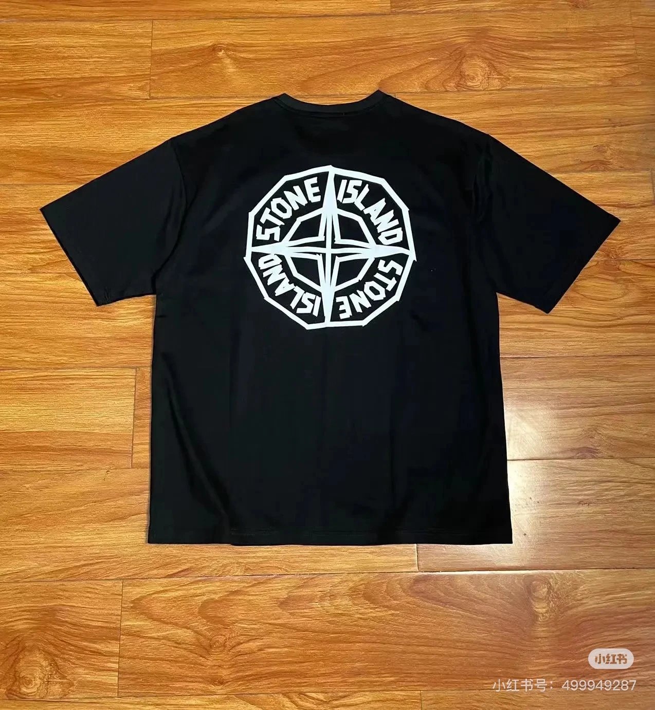 stone island black T-Shirt