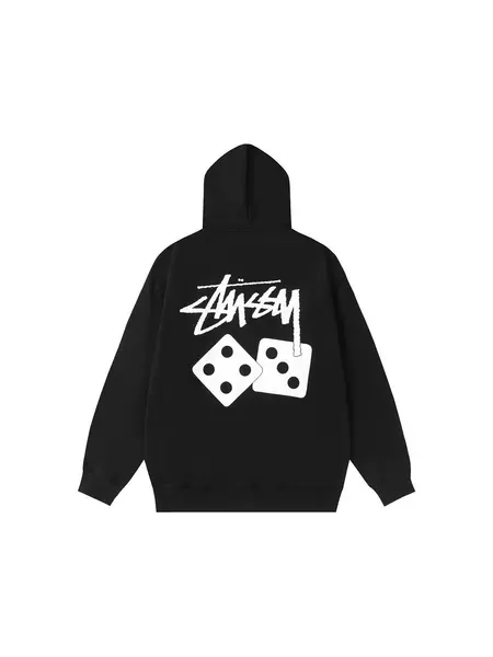 Stüssy Dice Hoodie Black Hoodies