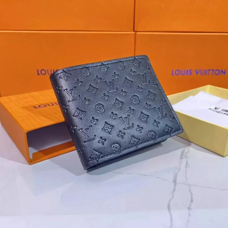 Louis Vuitton Wallet Grey Mise