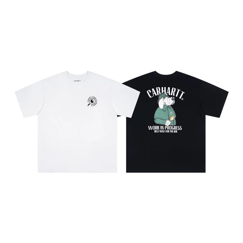 carhartt work graphic white/black