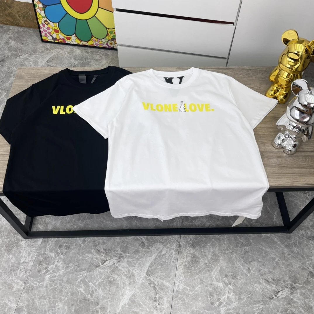 VLONE LOVE Graphic T-Shirt Black/White