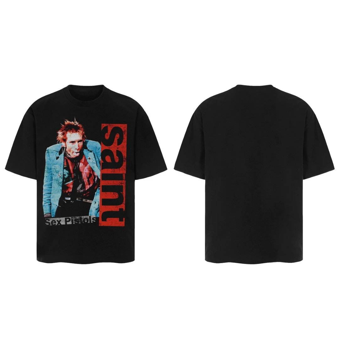 saint sex pistols t-shirt black t-shirts