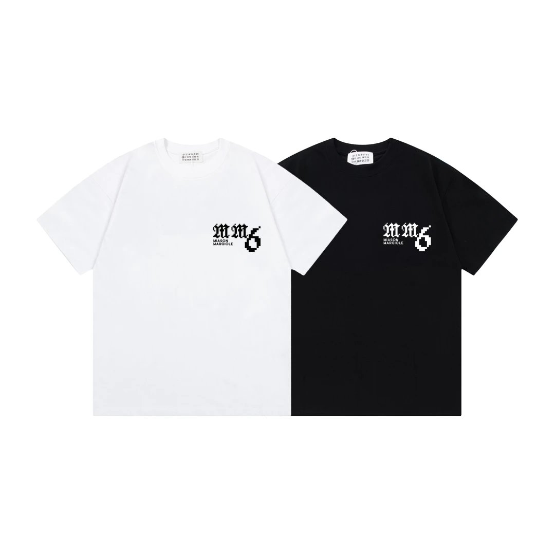 Women's MA Core Logo Tee & Wes Lang Checker Skull T-Shirt in White