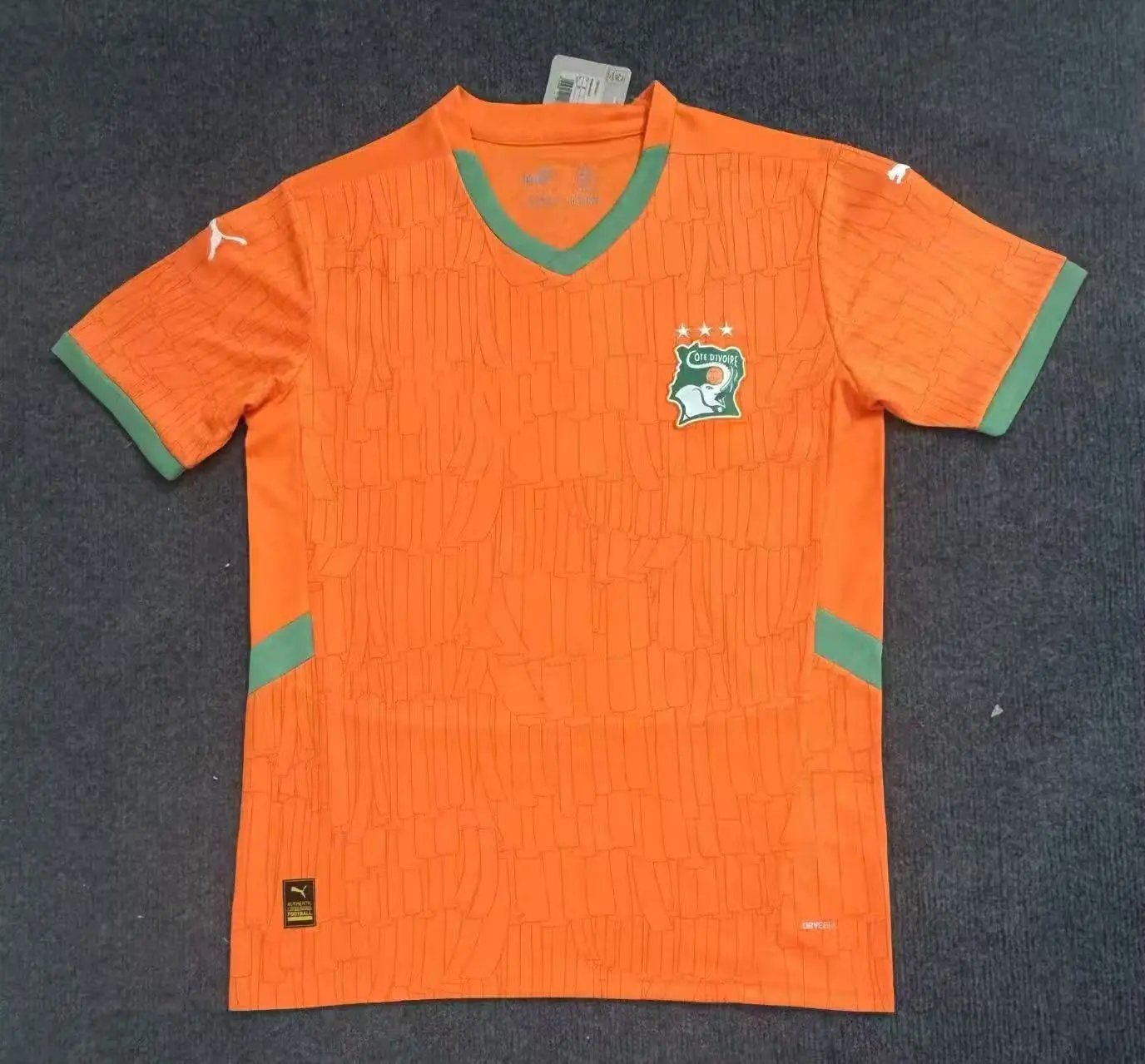 Puma Ivory Coast National Team Home Jersey Orange