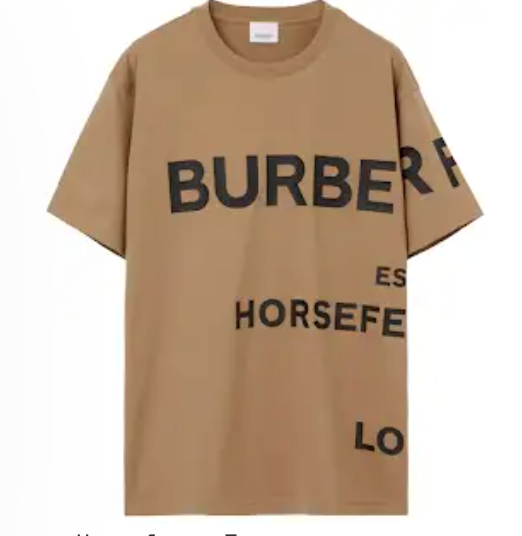 Burberry Graphic T-shirt Tan T-Shirt