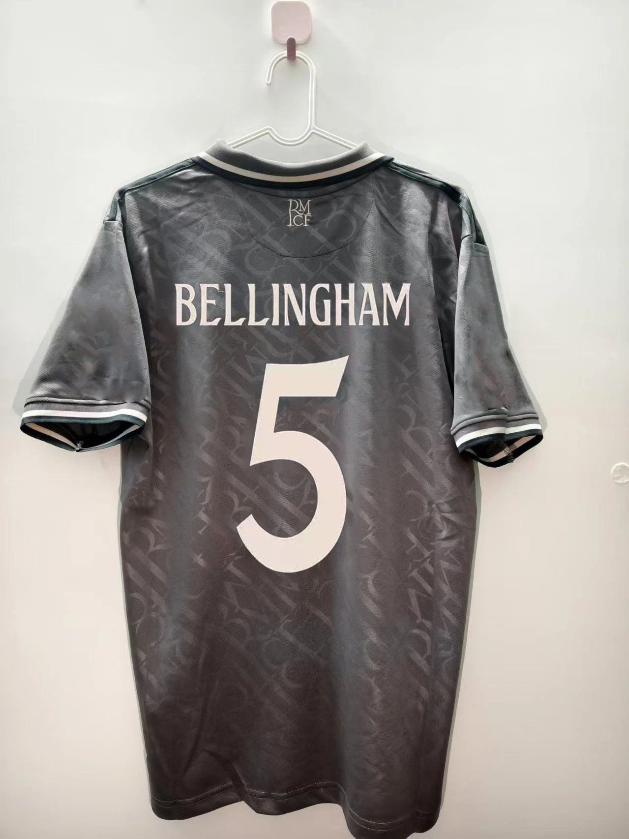 Real Madrid Bellingham Jersey Gray