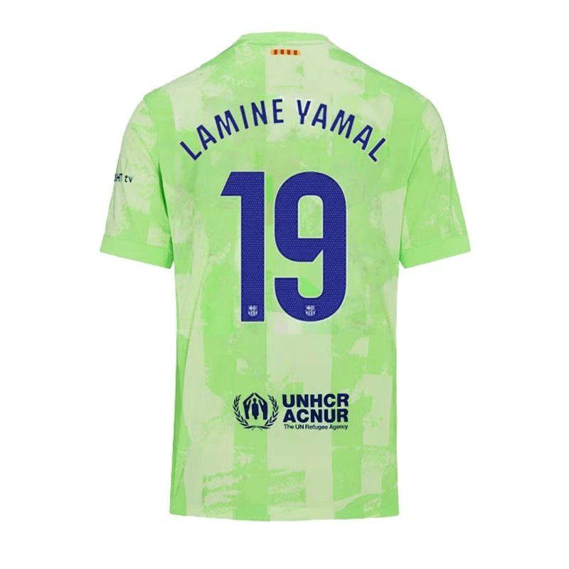 Adidas Lamine Yamal Jersey Green T-Shirts