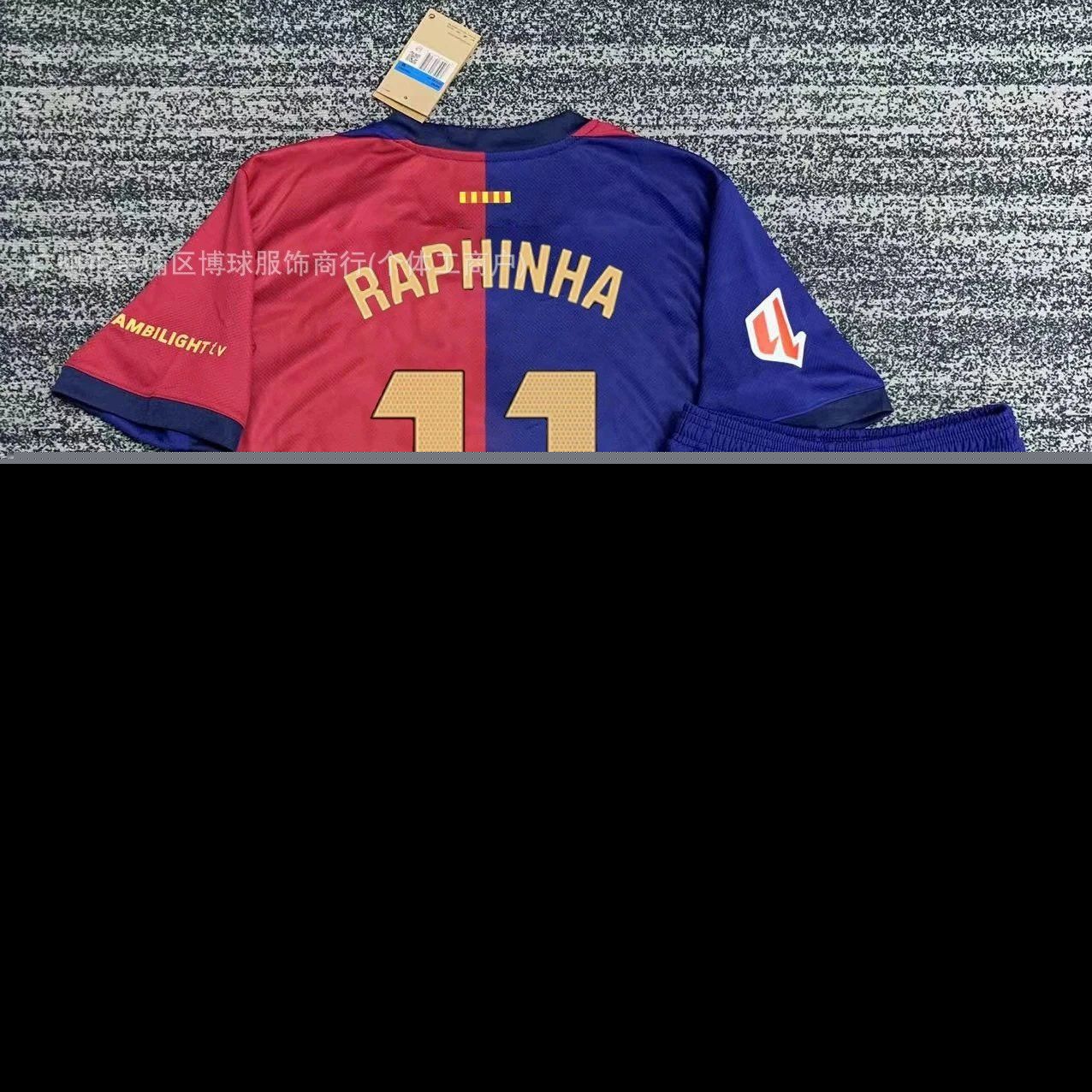 Nike FC Barcelona 2023/2024 Raphinha Jersey Red/Blue