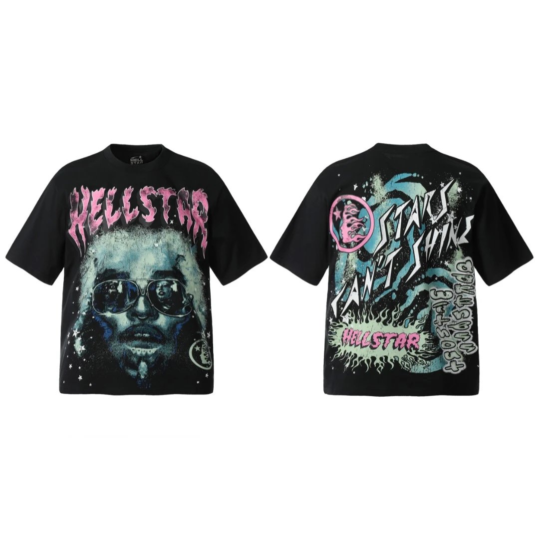 HELLSTAR full print vintage T-shirt