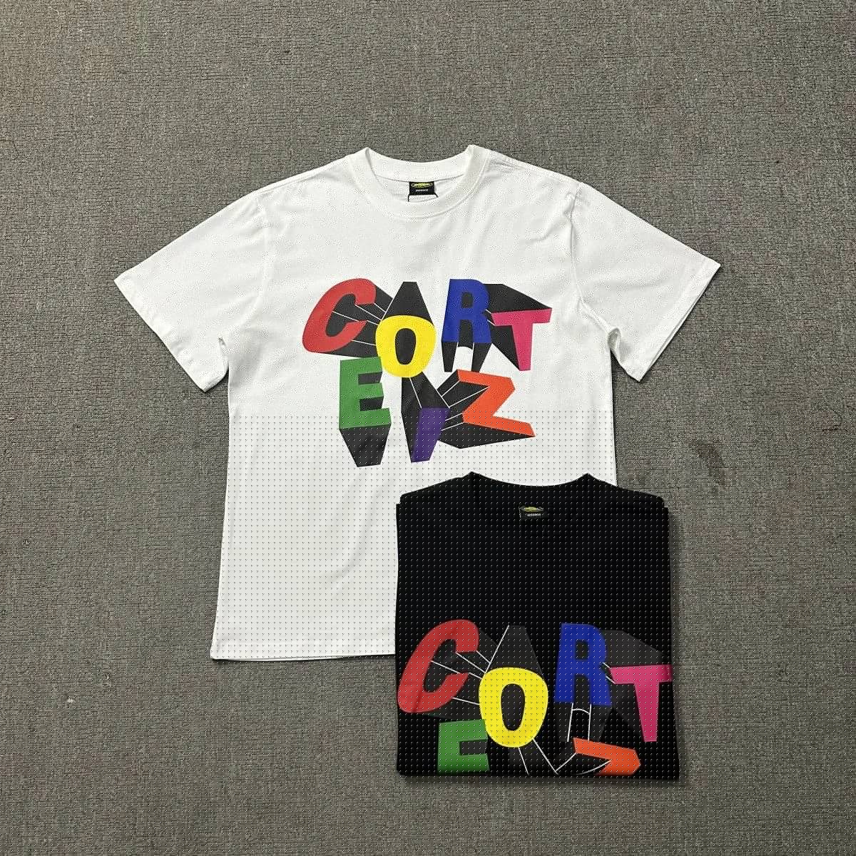 Corteiz 3D Logo White Tee – Statement Streetwear