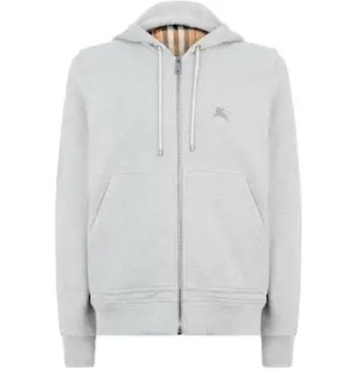 Burberry Classic Check Zip-Up Hoodie | Heritage Brand Collection