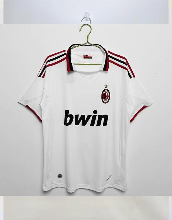 Adidas AC Milan Away Jersey 2007/08 White