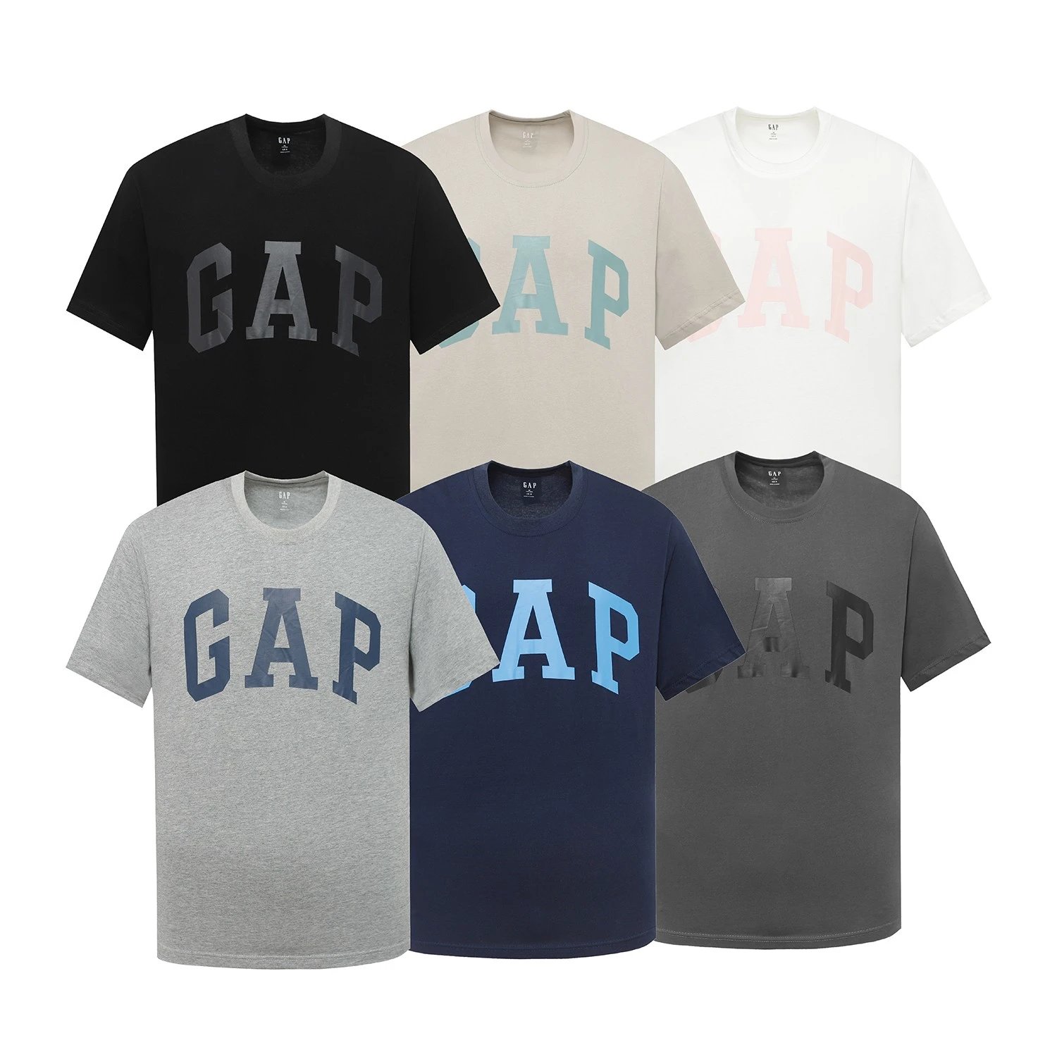 gap logo t-shirt in various colors t-shirts