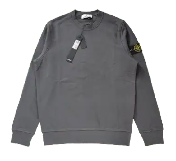 Stone Island Sweatshirt Gray Hoodies