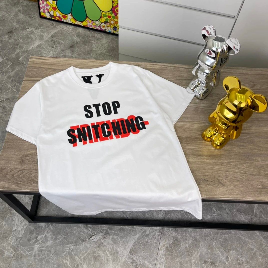 STOP SNITCHING T-Shirt White T-Shirts