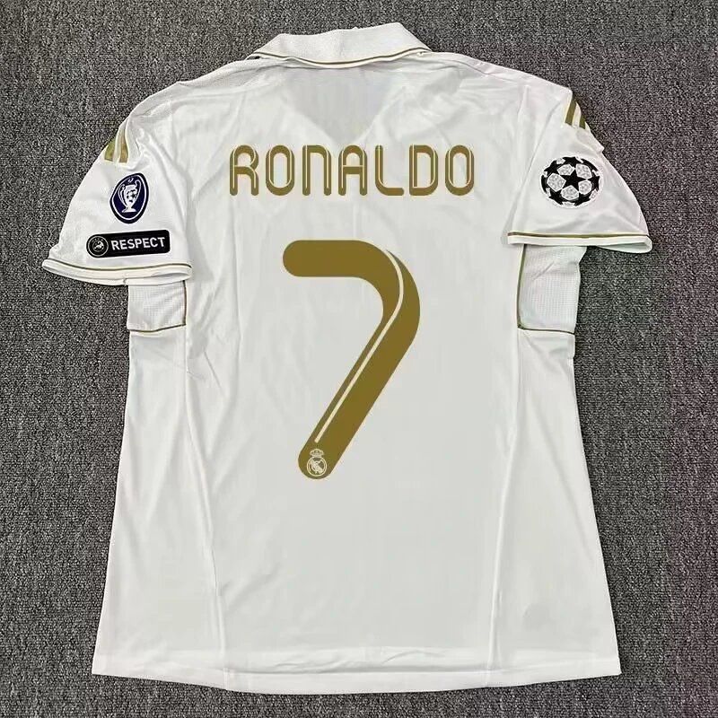 Real Madrid Ronaldo Jersey White