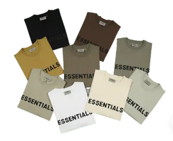 FOG ESSENTIALS Silicone T-shirt with letters on the chest