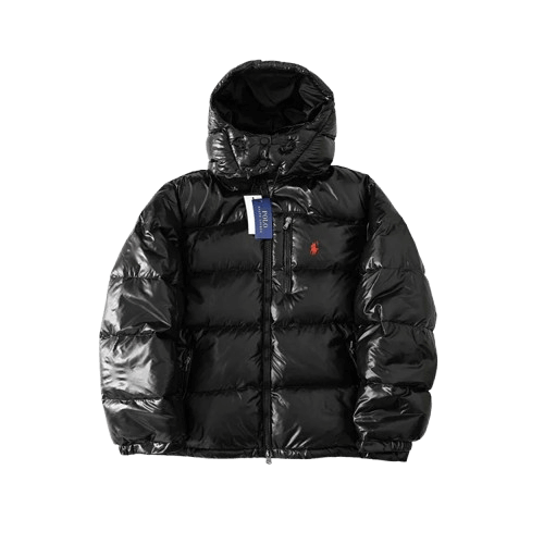 Ralph Lauren Down Jacket Black Jackets