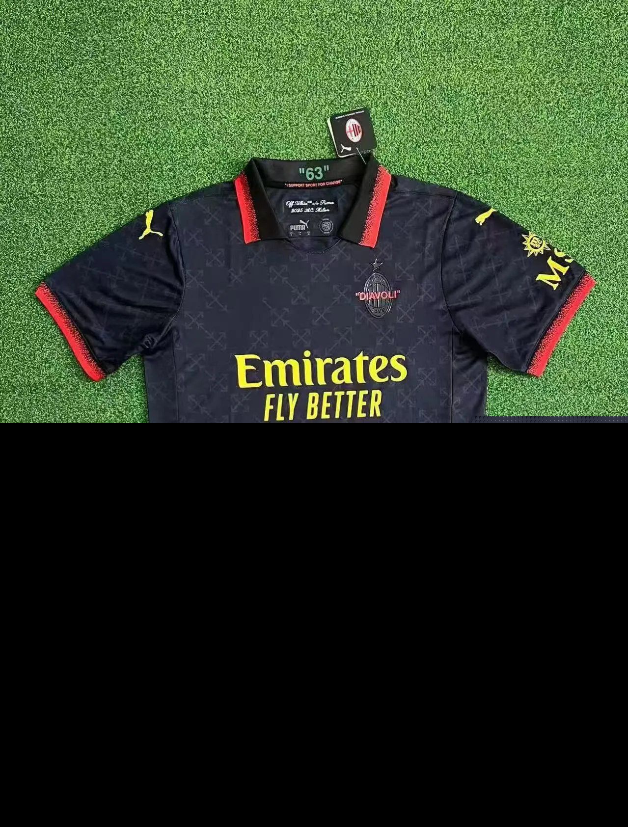 Puma AC Milan 4th Kit 2023/24 Dark Navy-Green