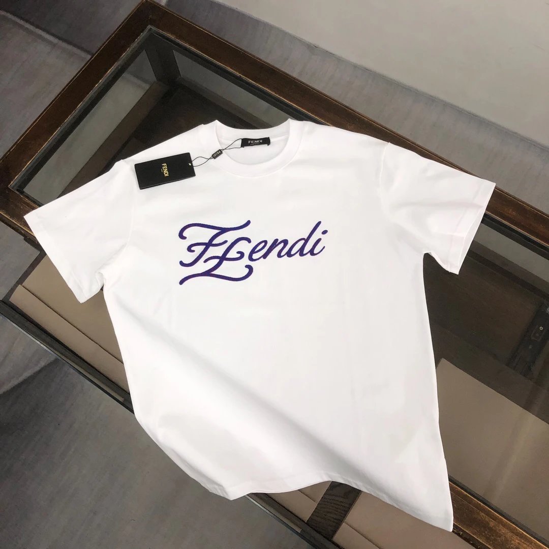 fendi logo t-shirt white t-shirts