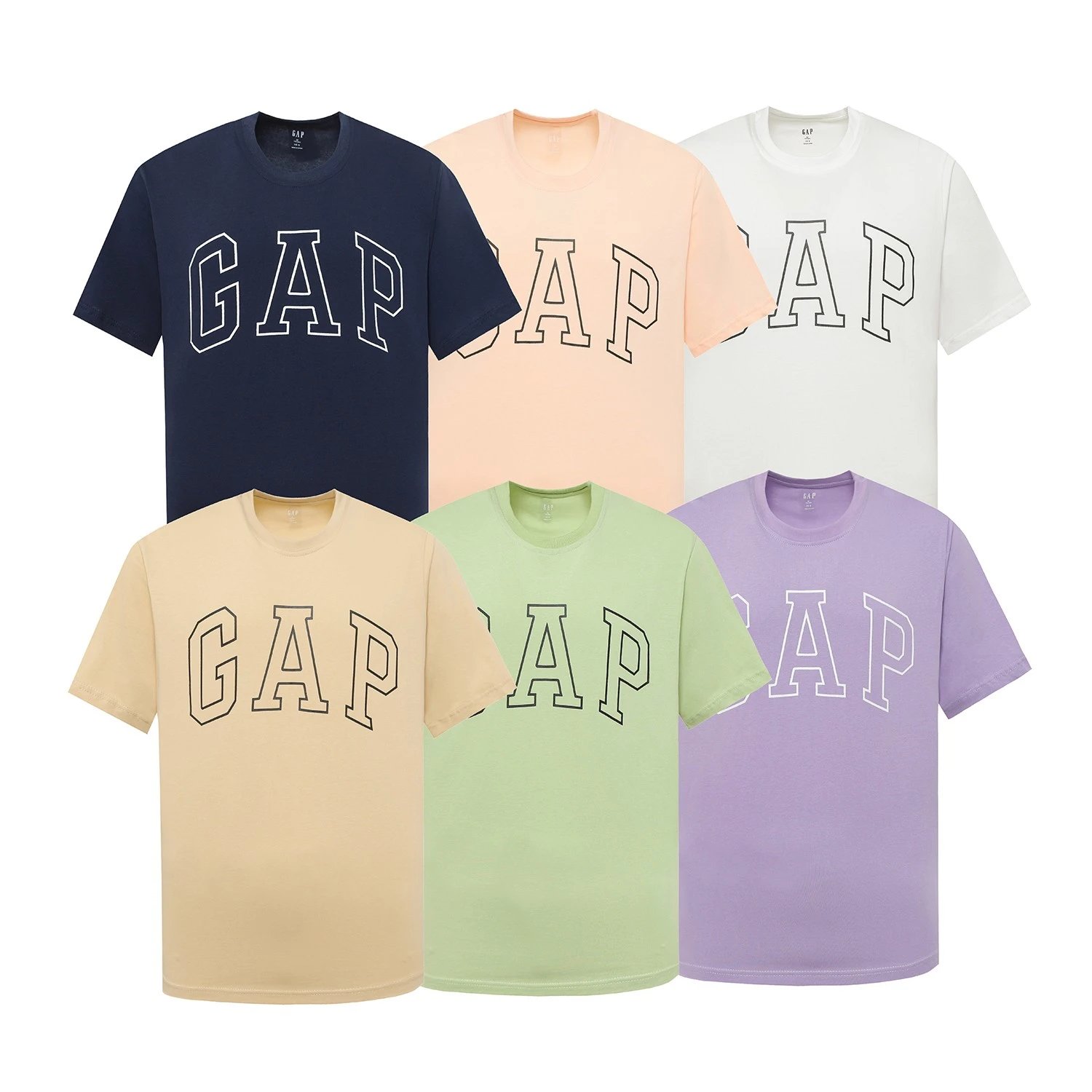 gap logo t-shirt navy blue t-shirts