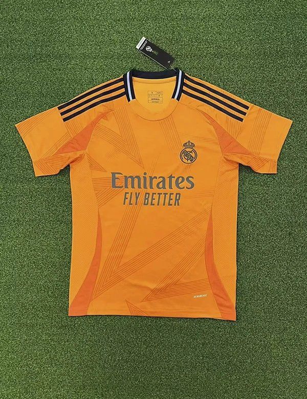 Real Madrid Emirates Fly Better Jersey Orange