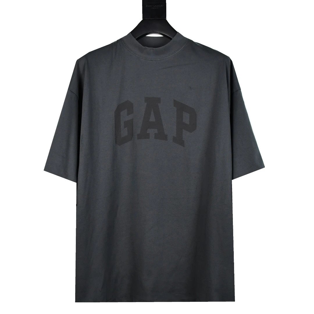 gap logo t-shirt dark gray t-shirts