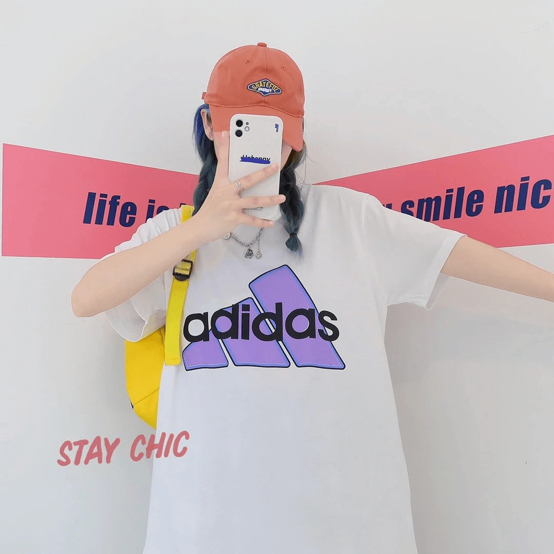 Adidas Logo T-Shirt White T-Shirts