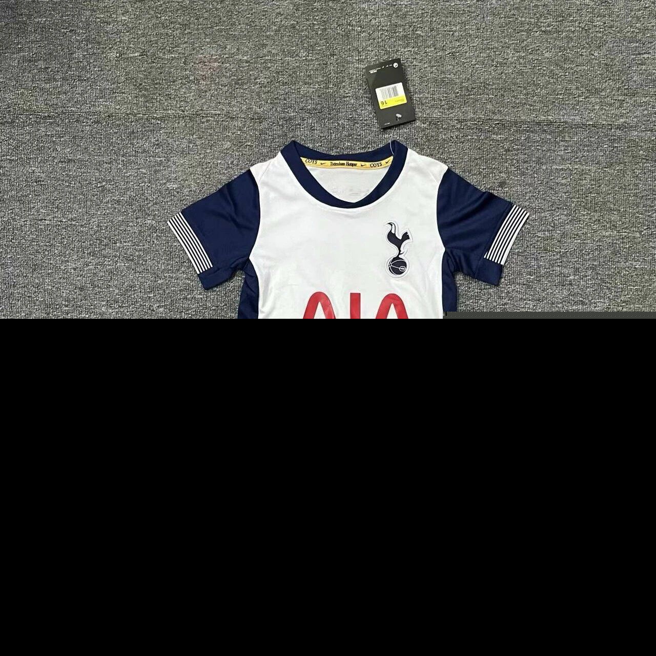 Tottenham Hotspur Kids Football Kit White Navy