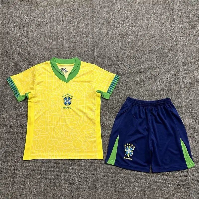Brasil Football Kit Yellow and Blue