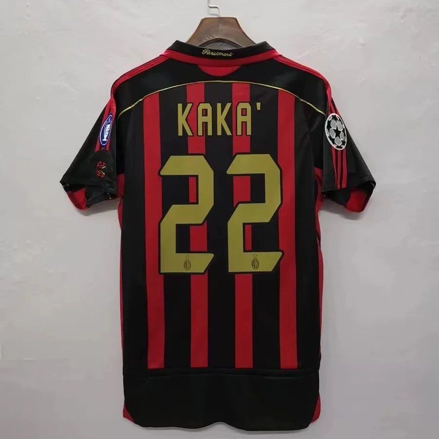 AC Milan Kaka' Jersey Black and Red