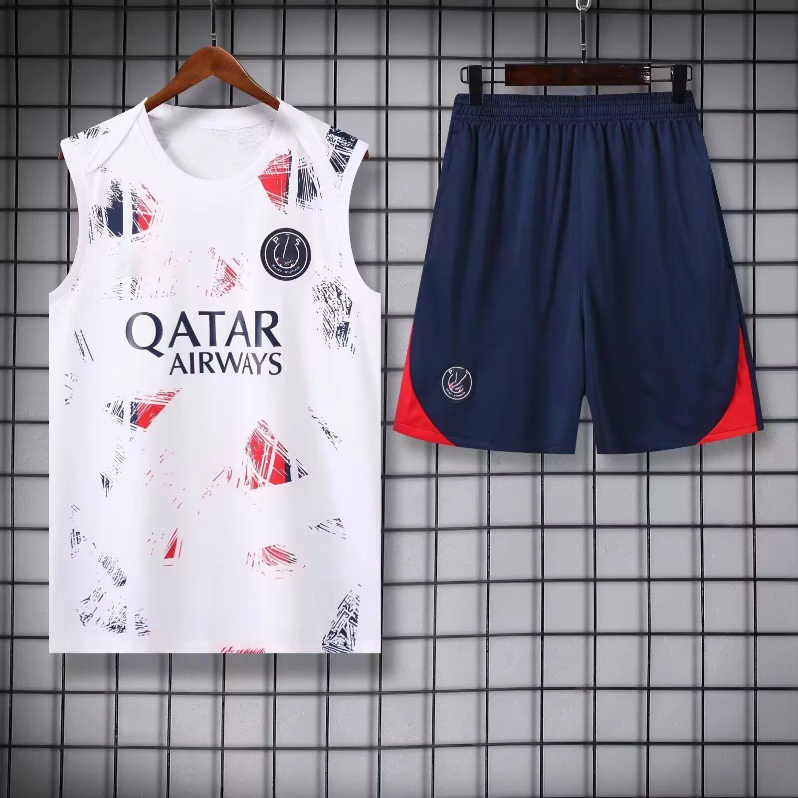 Qatar Airways Sports Tank Top and Shorts Set
