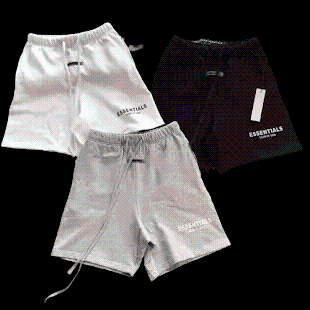 Fear of God Essentials Men's Casual Shorts (Black, White, Grey)