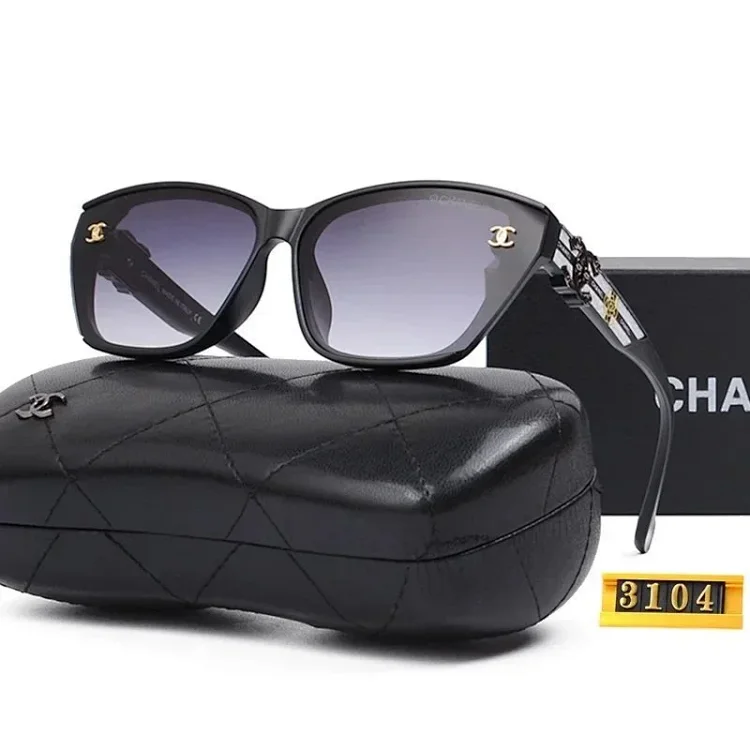 Chanel Sunglasses Black Mise