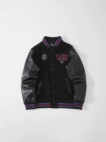 Varsity Jacket Black Jackets