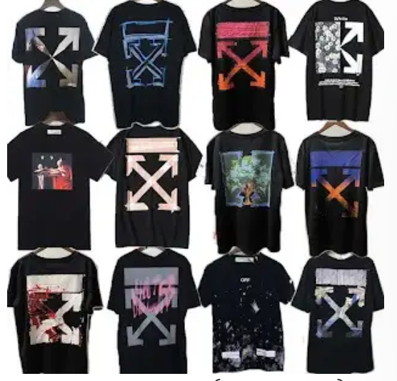 Off-White Arrow Graphic T-Shirt Black T-Shirts