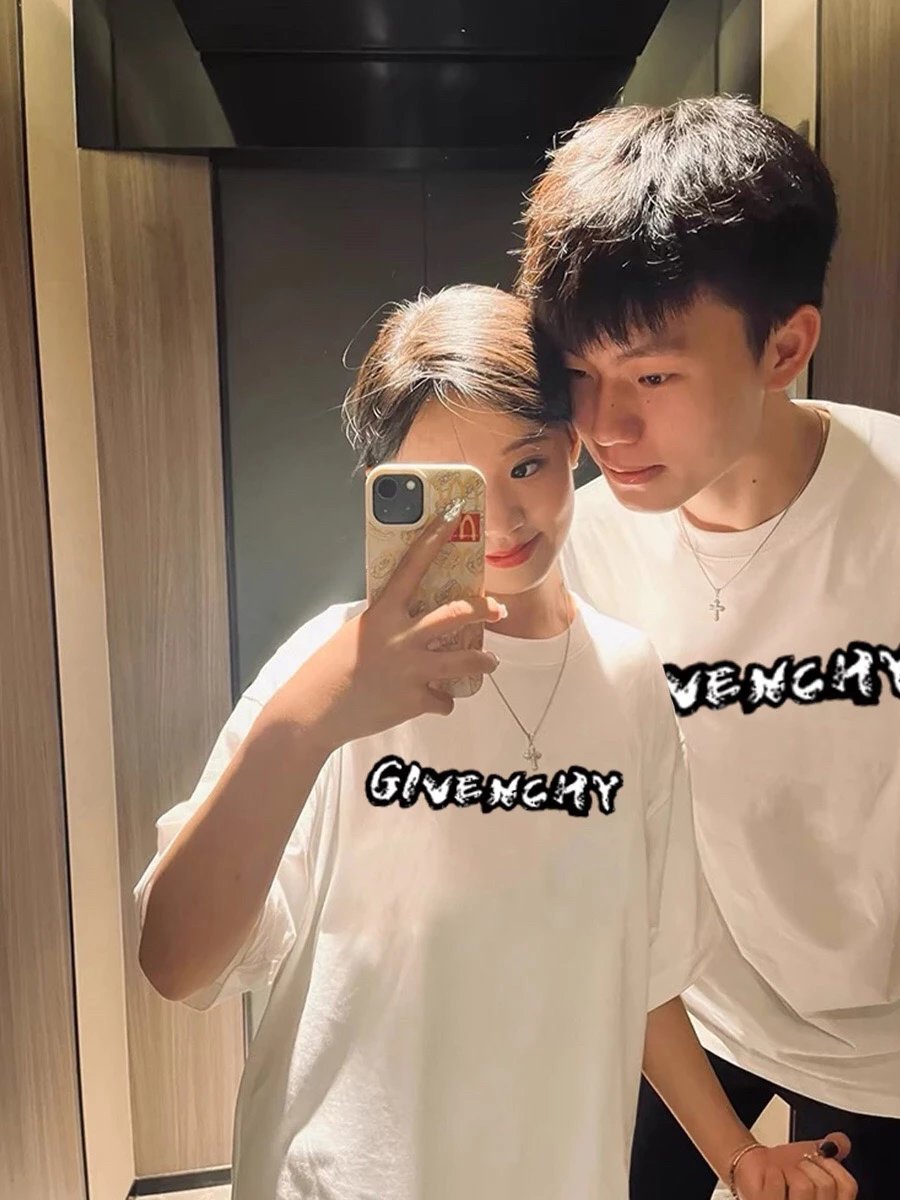 Givenchy White Printed T – Shirt