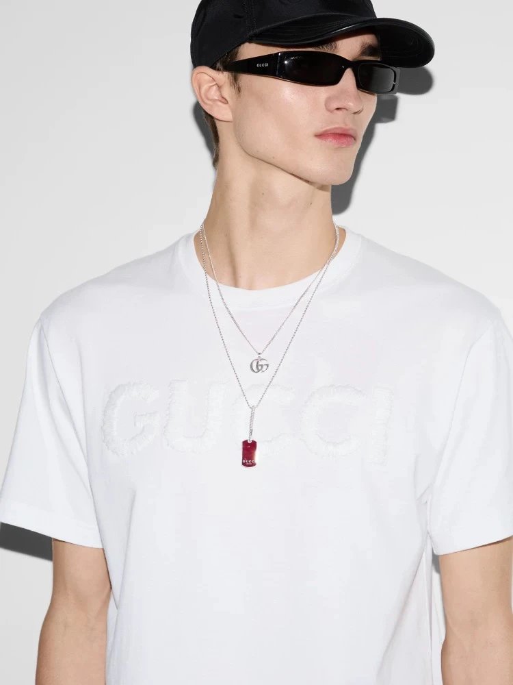 gucci white t-shirt in t-shirts