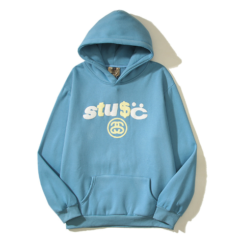 Stüssy Graphic Hoodie Blue Hoodie