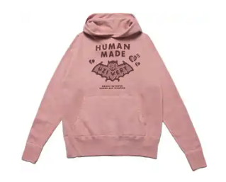 Human Made x Lil Uzi Vert Collaboration Graphic Hooded Sweatshirt