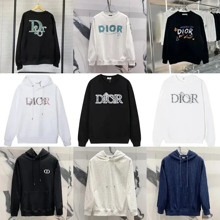 Dior Hoodies & Sweatshirts – Black & White – Hoodies