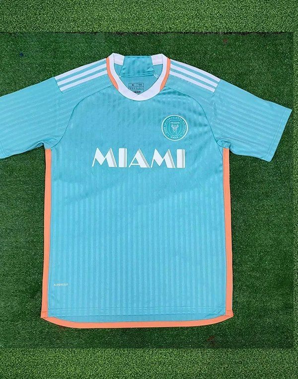 Adidas Inter Miami Home Jersey 2025 Turquoise