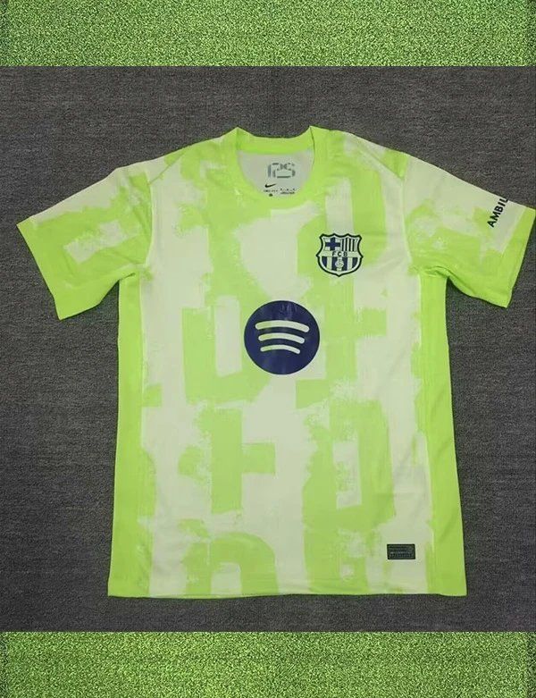 Nike FC Barcelona 2024/25 Pre-Match Jersey Neon Yellow