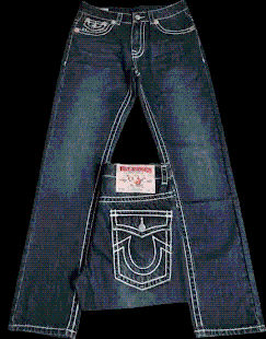 True Religion Dark Blue Denim Jeans – Premium Quality